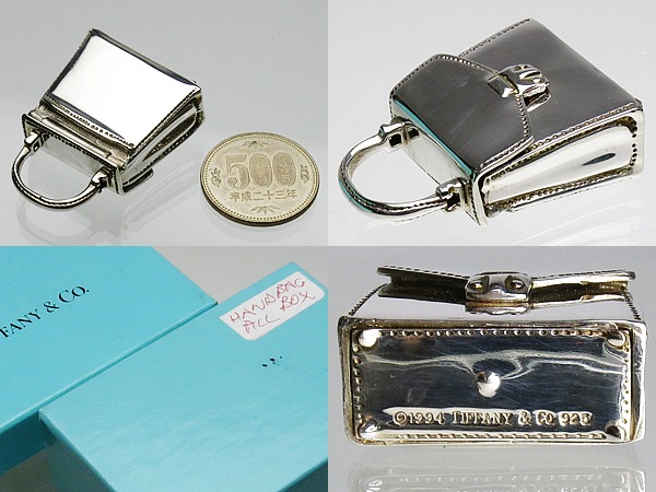 ◇ティファニー社製 ハンドバッグ型ピルケース ／TIFFANY(ティファニー