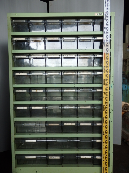 サカエ】パーツラック□棚□2台□ツールキャビネット□中古(道具箱  