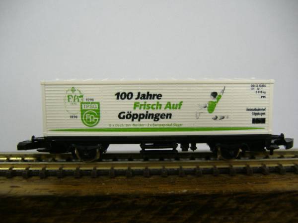 【メルクリンZ】　ゾンダー貨車　100Jaher Frisch Auf Goppingen