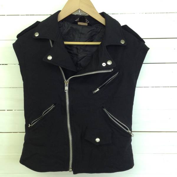 BLACK COMME des GARCONS ライダースベスト｜メンズ