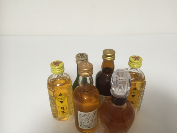 限定製造 角瓶原酒 他サントリー角瓶 ミニボトル6本セット 1円(日本