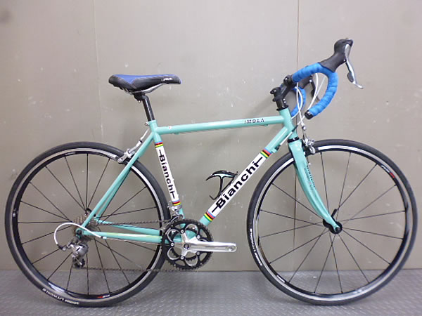 ○中古自転車○ビアンキ イモラ BIANCHI IMOLA チェレステ 2×10(480mm