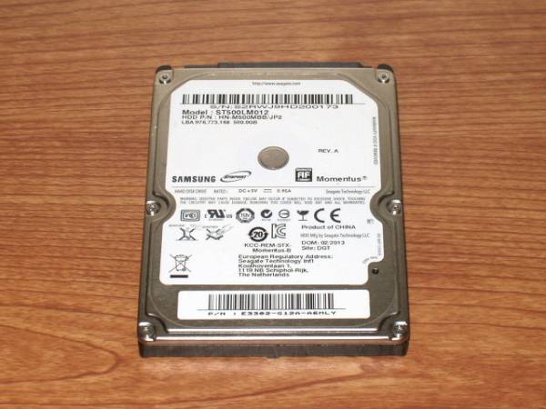 ★ 500GB ★新同品★ SAMSUNG 【 ST500LM012 】 ★688