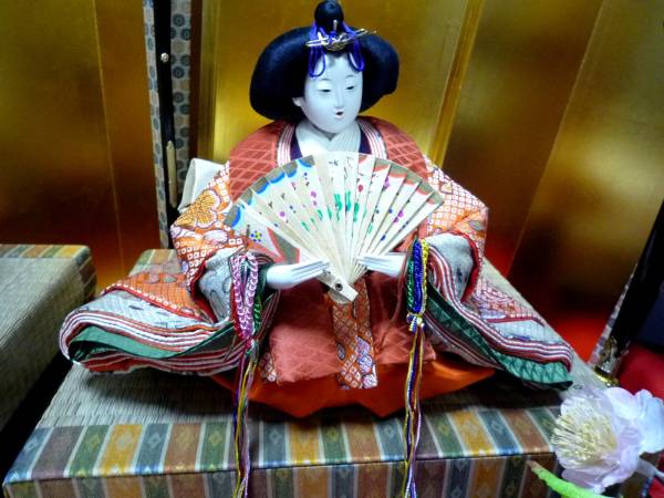 4/4 ④中古　平安一甫　ひな人形　おひなさま　ひな祭り　節句 雛人形 京製雛 平安一甫作 ひなまつり お節句 ひな人形(ひな人形