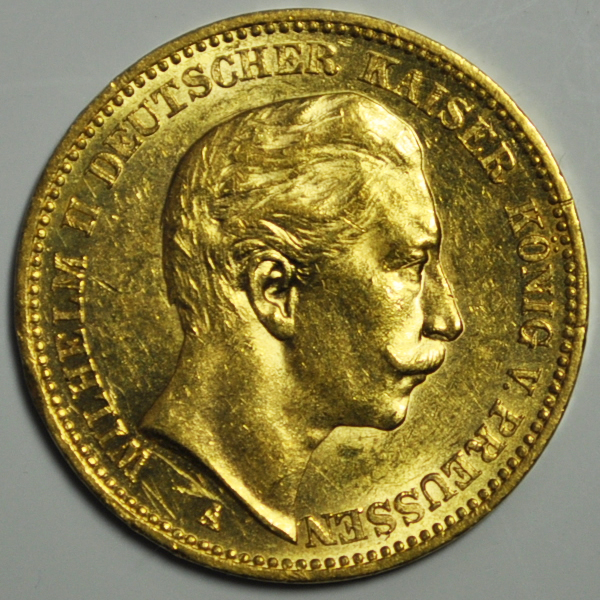 1902年 ドイツ帝国 プロイセン王国 ヴィルヘルム2世 5マルク銀貨 ヴィルヘルム2世 - Wikipedia (ドイツ皇帝) 1902年 ドイツ帝国