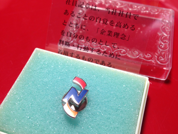 西日本鉄道　社章 西日本鉄道株式会社 社員記章 西鉄電車 社章 バッチ JR(鉄道関連グッズ