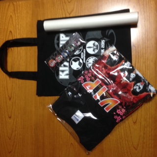 KISS キッス 2015来日 VIP グッズ4点セット 2015年のジャパン・ツアー
