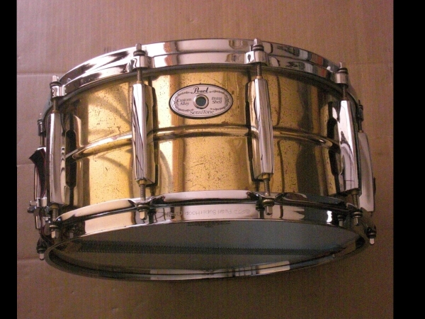 Pearl スネアドラム ブラス Custom Alloy Brass Shell SensiTone Pearl スネアドラム ブラス Custom Alloy Brass Shell SensiTone