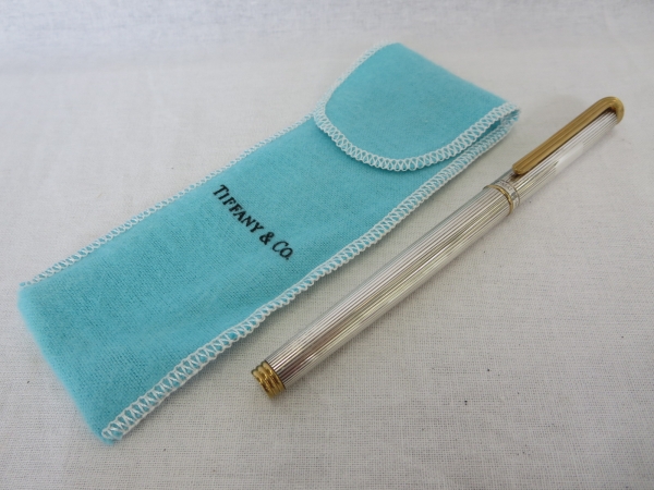 TIFFANY ティファニー 万年筆 DIPLOMAT 18K 中古11★名25
