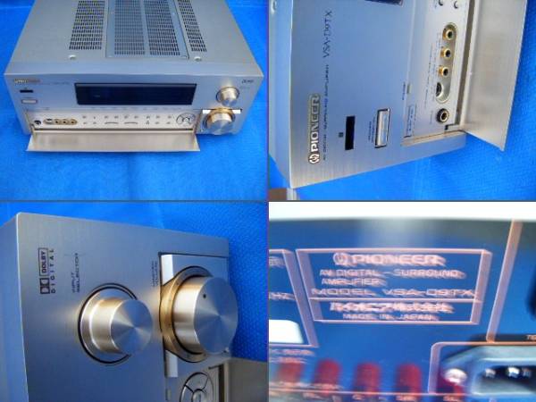直売ショッピング ☆PIONEER パイオニア VSA-D9TX AVアンプ リモコン付