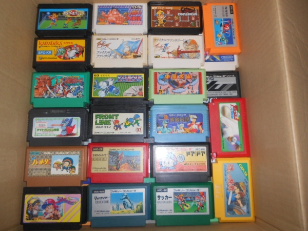 超大量 122本セット ファミコンカセット 動作未確認　希少レア？