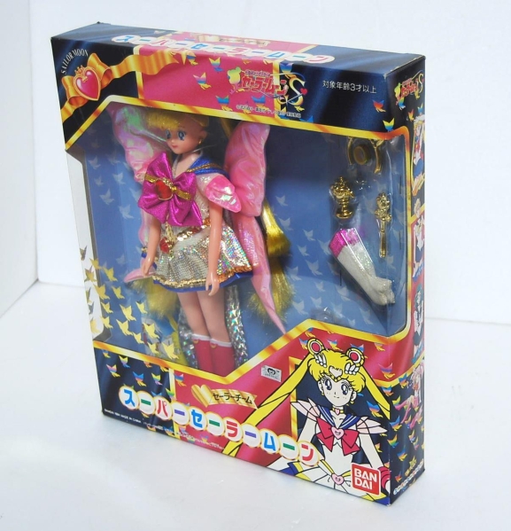 スーパーセーラームーン　セーラーチーム　バンダイ　1984年　玩具店倉庫品 当時物 バンダイ セーラーチーム スーパーセーラームーン 人形