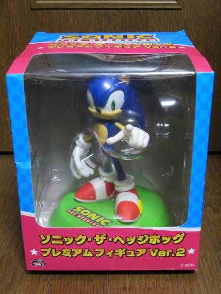 ロ ソニック・ザ・ヘッジホッグ プレミアムフィギュアVer.2 ① 