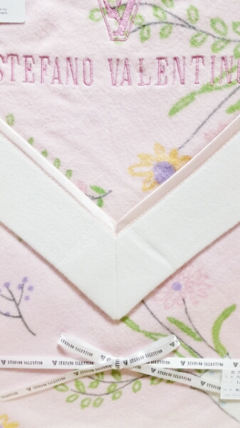 未使用品☆STEFANO VALENTINOの綿毛布☆今だけ1円～(シングル用)｜売買
