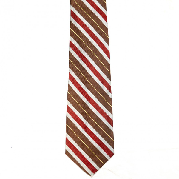 DEAD 60sビンテージHAND MADE IN USAシルクレジメントネクタイ#2