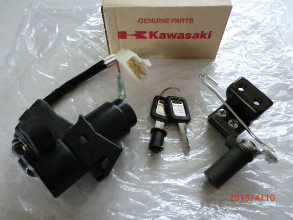 専用箱無し ゼファー400 純正キーセット C1～C2用 27004-5369(カワサキ用