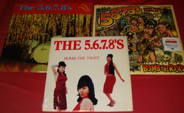 THE 5.6.7.8'S 3枚セット ! / ガレージ ロカビリー 5678's MAD3