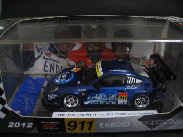 ★EB1/43エンドレスタイサン911SGT300#911チャンプBOX2012