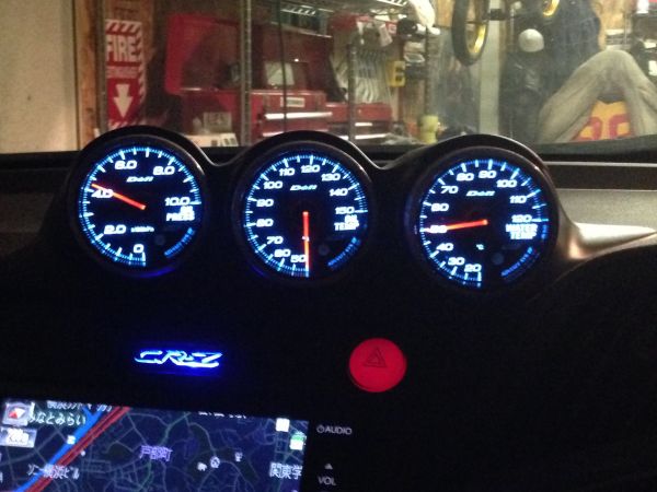 中古・ポン付）CR-Z Defi 3連メーター Defi-Link ADVANCE BF(追加