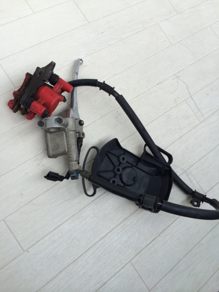 SA16JリモコンジョグＺＲエボ用フロントブレーキASSY　JOG中古_3