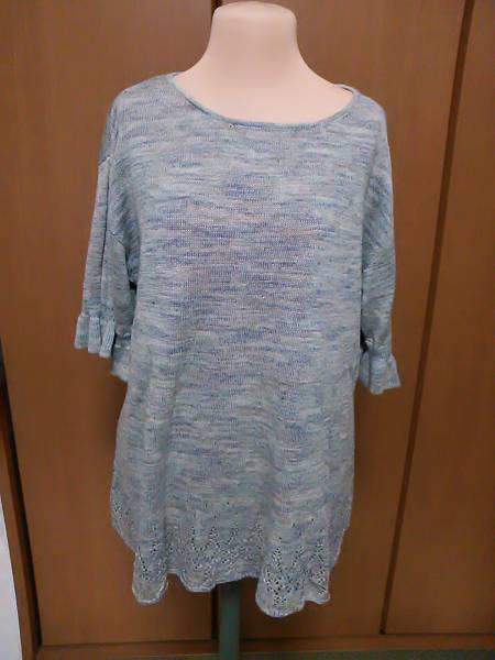 組曲大きいサイズ６半袖チュニック超美品★２３区★