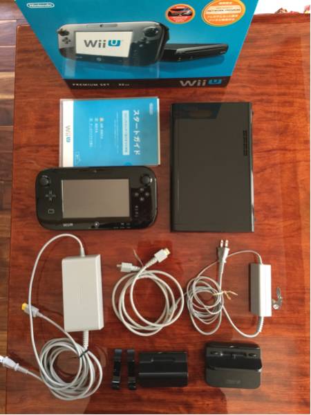 ★Wii u プレミアムセット 黒 32GB★おまけ多数