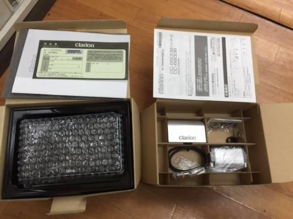新品未使用！クラリオン最新型リヤビューカメラセットCC-6500B