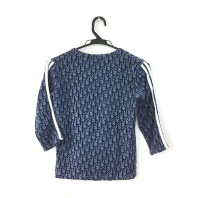 美品 送料無料 ChristianDior 七分袖トップス Mサイズ 白ライン