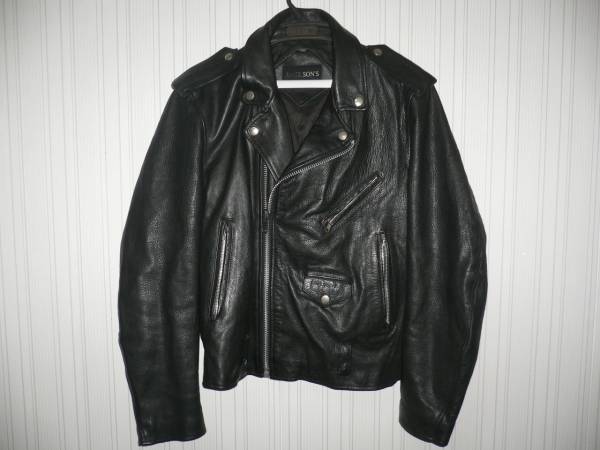 AMIRSON‘SレザーダブルライダースJKT 　L 中古品