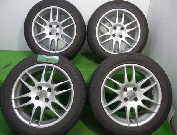 SMN24904 16×7j of35 100 4H WORK.ESPERIGアルミ & 205/55R16