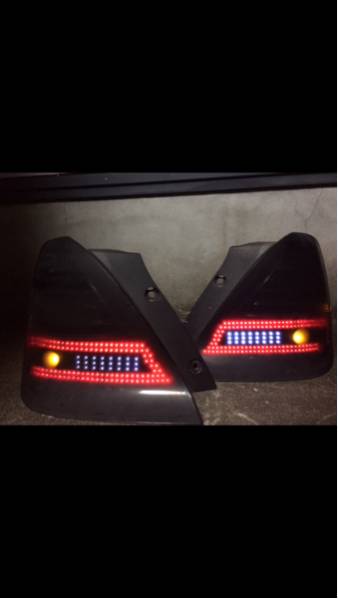 オデッセイRB1.2 ワンオフ ファイバー フルLED テール ベンツ風(テール 