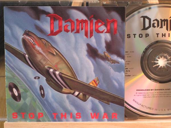 Damien - Stop This War 輸入盤 CD U.S.メタル オリジナル