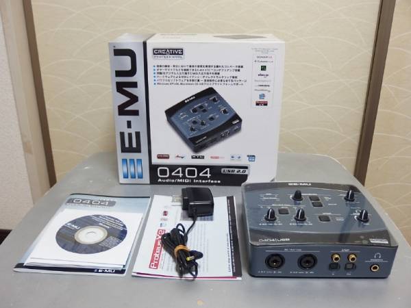 ☆ CREATIVE USB オーディオインターフェース E-MU 0404 箱付
