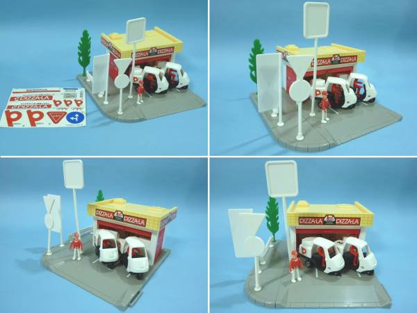 □□ほぼ未使用 旧トミカタウン ピザーラ 完品 送料400円□□