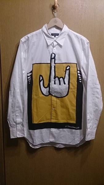 COMME des GARCONS HOMME Plus×H.TOMASZEWSKI 限定コラボシャツ(S  