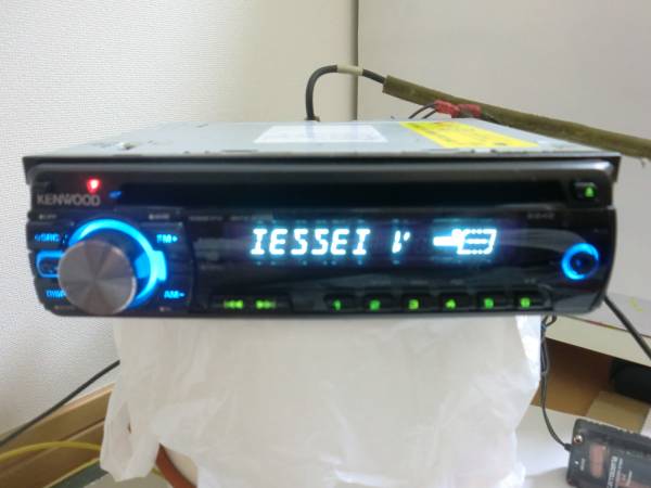 KENWOOD　ＣＤ/AUXデッキ E242_1