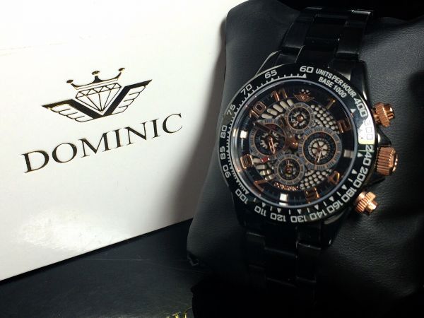 1円スタート×2個dominicドミニク クロノグラフ時計保証書つき(クロノグラフ)｜売買されたオークション情報、yahooの商品情報を ...
