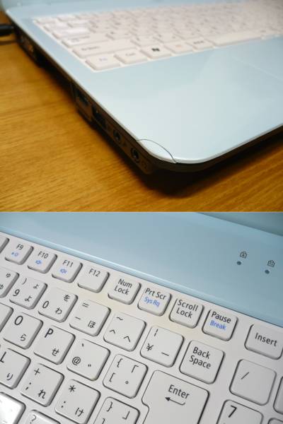 NEC LavieS 15.6型ノートPC LS350/D ブルー/水色 i3 LS350DS1KL(15