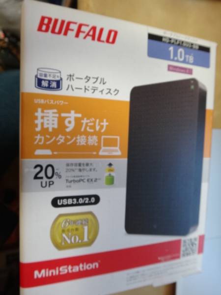 Buffalo 1TB HDD HD-PLF1.0U3-BB