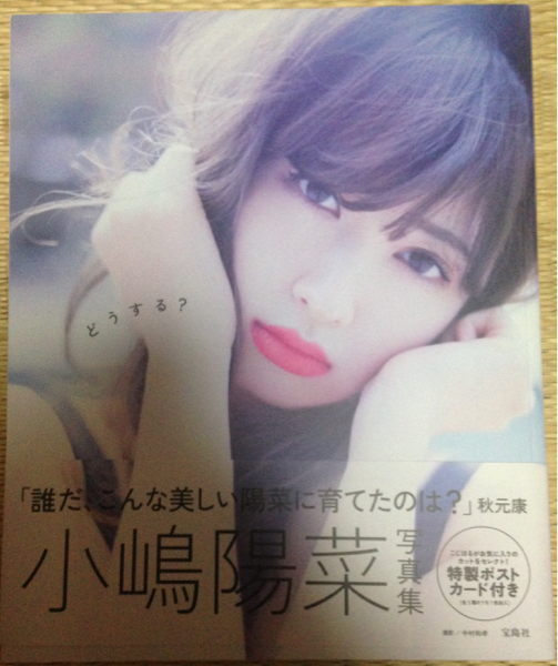 AKB48 小嶋陽菜 直筆サイン入り 写真集 《こじはる》