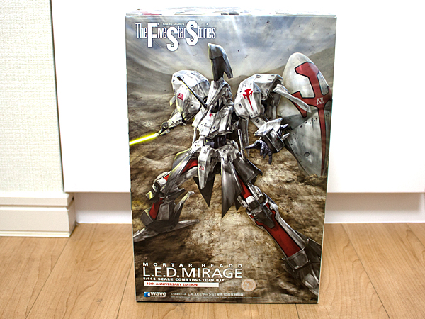 新品未使用★.E.DMIRAGEレッドミラージュ10周年特別版プラモデル_1