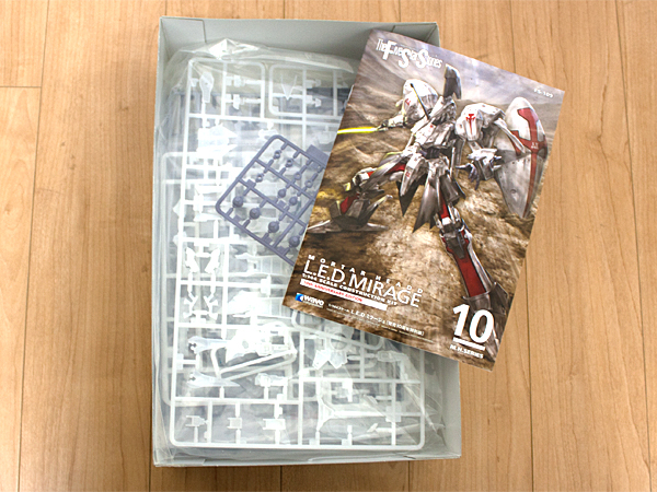 新品未使用★.E.DMIRAGEレッドミラージュ10周年特別版プラモデル_3