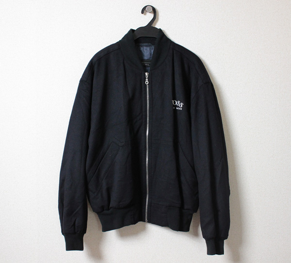 コンテンツも満載 HUGO BOSS/ヒューゴボス◇カシミヤ紺ウール 