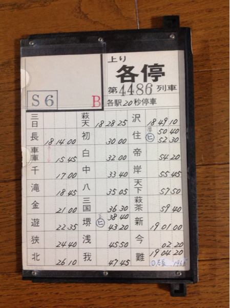 南海スタフ（スタフケース付き）(廃品、放出品)｜売買された 