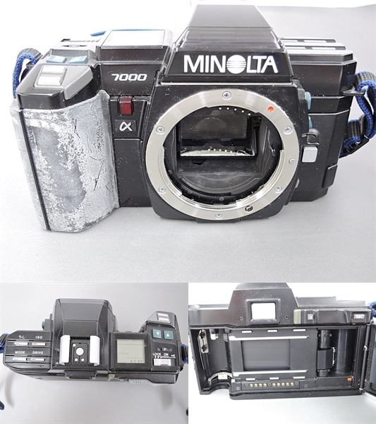 MINOLTA ミノルタ α 7000 35-70mm 1:4 他 付属品 ジャンク6静87