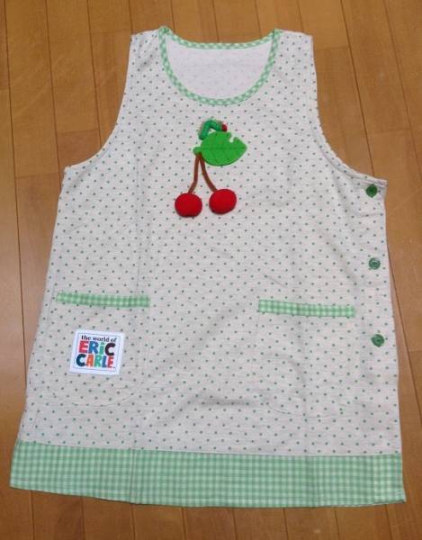 保育士ママ はらぺこあおむし エプロン 緑 エプロン 売買されたオークション情報 Yahooの商品情報をアーカイブ公開 オークファン Aucfan Com