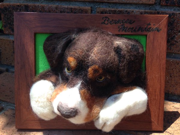 羊毛フェルト 犬 額 ハンドメイド バーニーズマウンテンドッグ 羊毛フェルト 売買されたオークション情報 Yahooの商品情報をアーカイブ公開 オークファン Aucfan Com