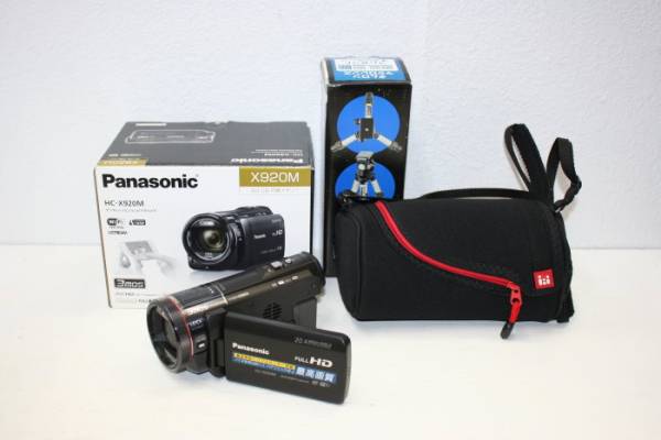 極美品 Panasonic ビデオカメラ HC-X920M SD64GB パナソニック