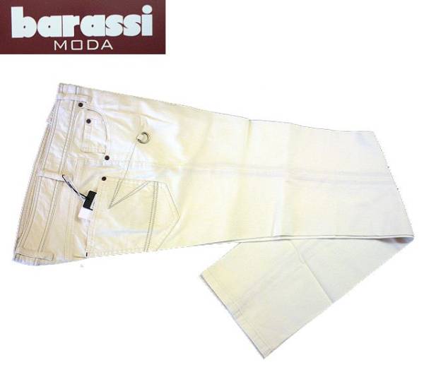 SS23760■88cm■barassi MODAバラシモーダ★綿麻ジーンズ10