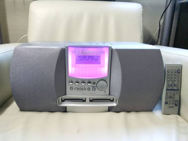 Clavia ビクター NS-X77WMD ダブルMDラジカセ